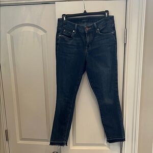 Level 99 Sz 28 Women’s Dark Indigo Ankle Jeans